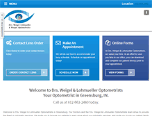 Tablet Screenshot of djweigel.com
